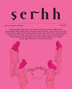 Şerhh Şiir ve Eleştiri Dergisi Sayı 2 (2016) Şerhh Şiir ve Eleştiri Dergisi Sayı 2 (2016)