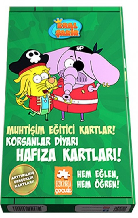 Muhtişim Eğitici Kartlar! - Korsanlar Diyarı Hafıza Kartları!