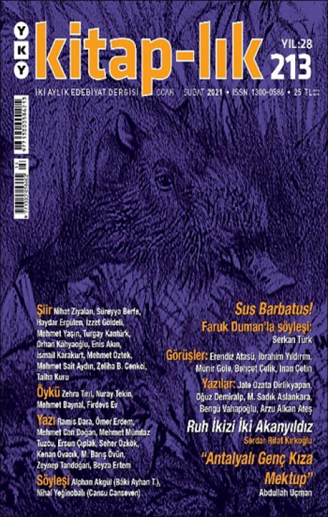 Kitaplık Dergisi 213 - Ocak Şubat 2021